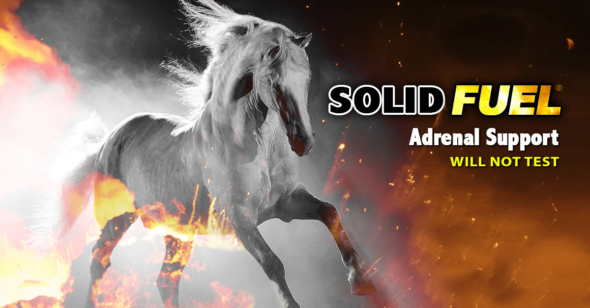 Solid Fuel® Premium Adrenal Supplement for Horses